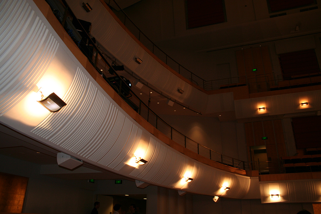 Acoustic Plaster Angel Place Recital Hall